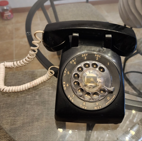 Vintage Stromberg Carlson Rotary Telephone Black Phone - Picture 6 of 11